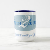 Faith 2 Journal Coffee Mug (Centre)