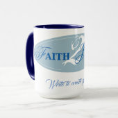 Faith 2 Journal Coffee Mug (Devant gauche)