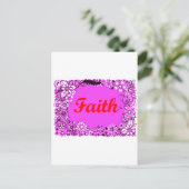 Faith 3 briefkaart (Staand voorkant)