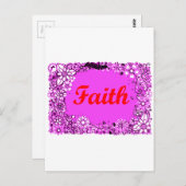Faith 3 briefkaart (Voorkant / Achterkant)