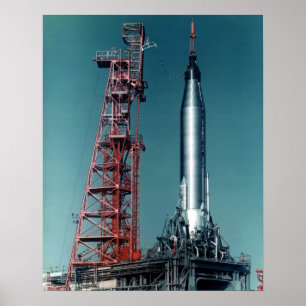 Faith 7 (Mercury Atlas 9) Poster