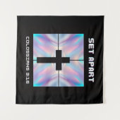 Faith Accent Pillow - Christian Home Decor Wandkleed (Voorkant (horizontaal))