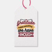 Faith and Gratitude Artwork – Uplifting Christian Cadeaulabel (Voorkant)