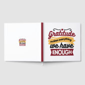 Faith and Gratitude Artwork – Uplifting Christian  Gastenboek (Volledig)