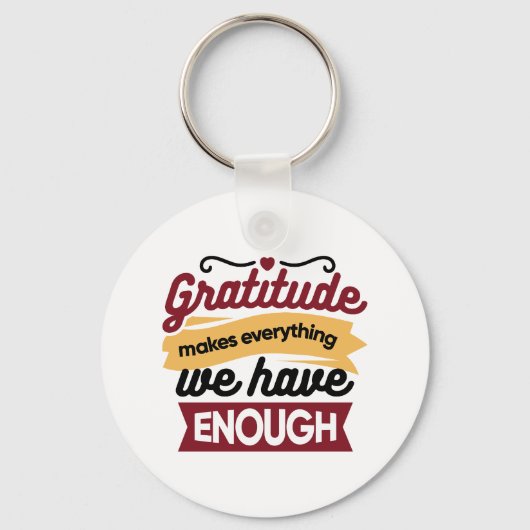 Faith and Gratitude Artwork – Uplifting Christian Sleutelhanger (Voorkant)