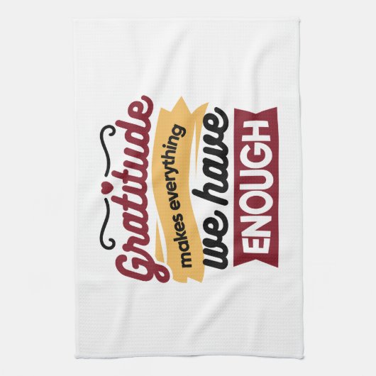 Faith and Gratitude Artwork – Uplifting Christian Theedoek (Verticaal)