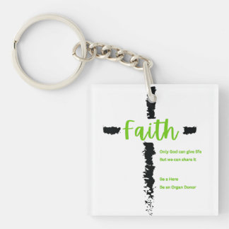 Faith and Organ Donation Awareness Sleutelhanger