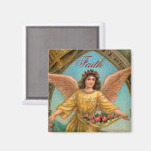 Faith Angel Magnet - 2 d'un ensemble de 4 (Recto/Verso)