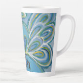 Faith Angel Word Art Custom Latte Mug Cup (Droite)