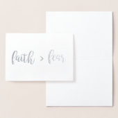 Faith > Angst Folie Kaarten (Display)