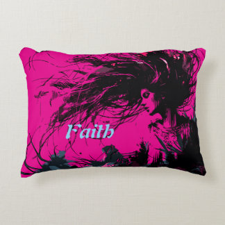 Faith Art Retro Pillow Accent Kussen