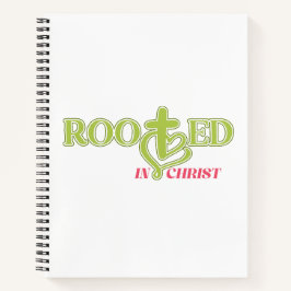 Faith Based Journal Rooted in Christ Notitieboek
