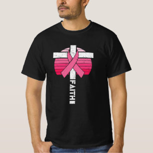 Faith Breast Cancer Awareness Christelijke Women G T-shirt