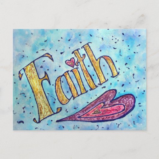 Faith Briefkaart (Voorkant)
