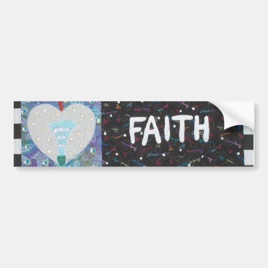 Faith Bumpersticker (Voorkant)