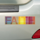 Faith Bumpersticker (Op auto)