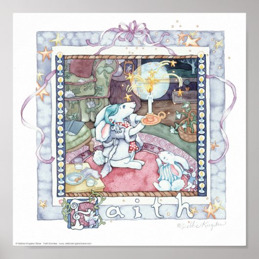 Faith Bunnies Poster (Voorkant)