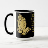 Faith Café Mug - Si Mon Peuple 2 Chroniques 7:14 (Gauche)