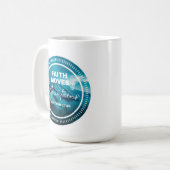 Faith can moves mountains koffiemok (Voorkant links)