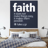 Faith Canvas Afdruk (Insitu (Slaapkamer))