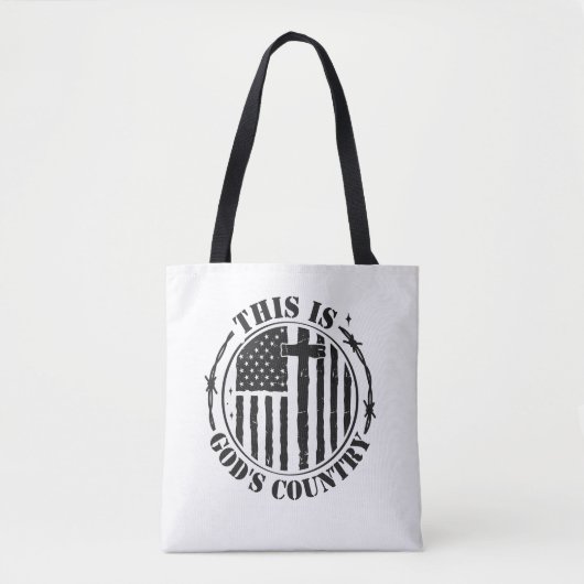 Faith Canvas tas (Voorkant)