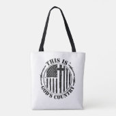 Faith Canvas tas (Achterkant)