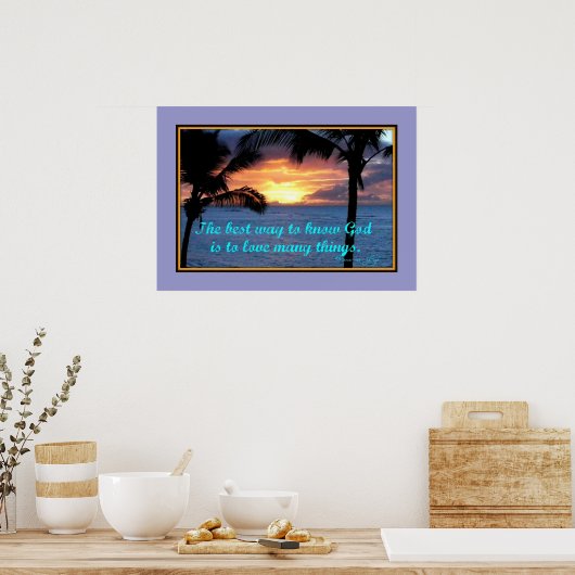 Faith cite Poster (Cuisine)