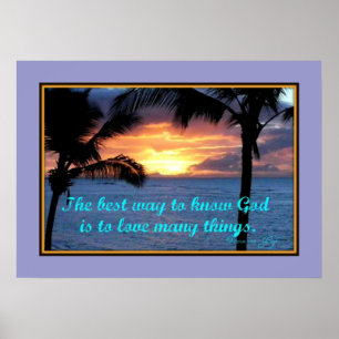 Faith citeert Poster