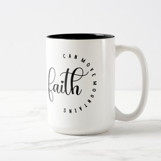 Faith Coffee Mok (Rechts)