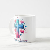 Faith Coffee Mok (Voorkant links)