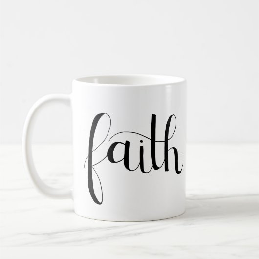 Faith Coffee Mok (Links)