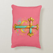 Faith Cross Accent Kussen (Achterkant (Verticaal))