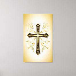 Faith Cross   Canvas Afdruk