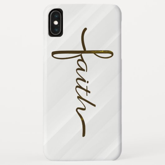 Faith Cross Case-Mate iPhone Case (Achterkant)