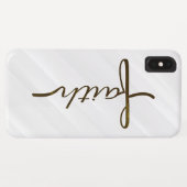 Faith Cross Case-Mate iPhone Case (Achterkant (horizontaal))