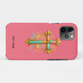 Faith Cross Case-Mate iPhone Case (Achterkant (horizontaal))