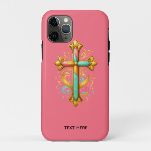Faith Cross Case-Mate iPhone Case (Achterkant)