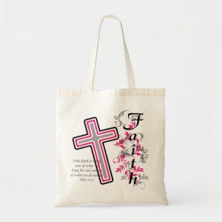 Faith Cross Christelijk Tote Bag