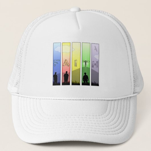 Faith Cross Trucker Pet (Voorkant)