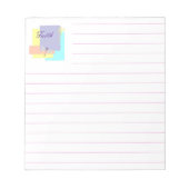 Faith dragonfly notitieblok (Voorkant)