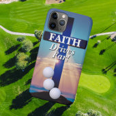 Faith Drives Far Golf  Case-Mate iPhone Case