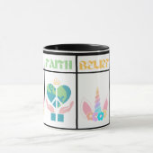 Faith en Belief Mok (Midden)