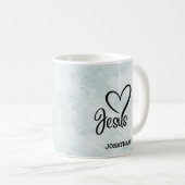 Faith Essential Personnalisé Café Mug (Devant droit)
