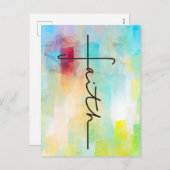 Faith Feestdagenkaart (Voorkant / Achterkant)