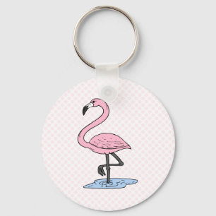 Faith Flamingo Sleutelhanger