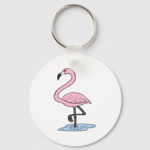 Faith Flamingo Sleutelhanger