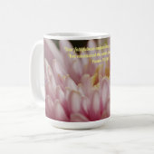 Faith Flower Bible Verse Rose Floral Mug Cup (Devant gauche)