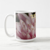 Faith Flower Bible Verse Rose Floral Mug Cup (Gauche)