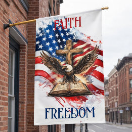 Faith & Freedom Eagle Tributo Spandoek