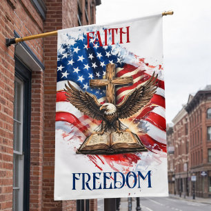Faith & Freedom Eagle Tributo Spandoek